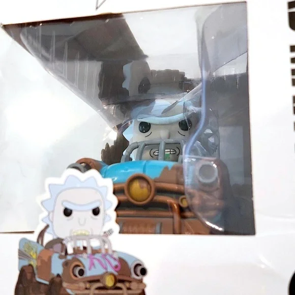 FUNKO POP! RIDES RICK AND MORTY #37 MAD MAX RICK VINYL FIGURE ADULT SWIM!